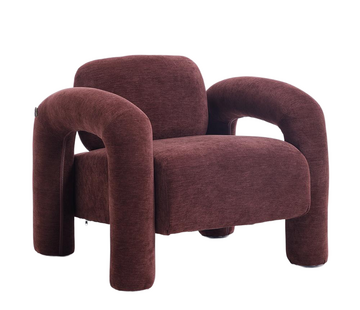 Bronx71 Sessel Tess Samt lila