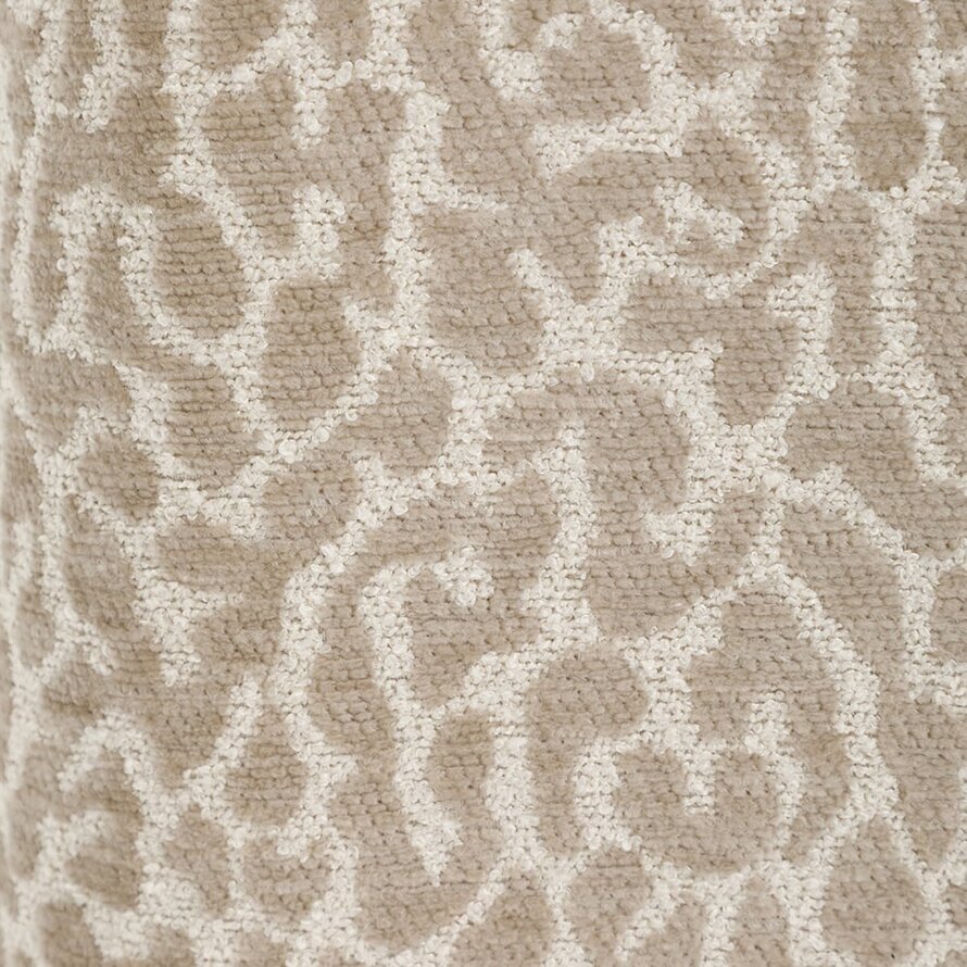Sessel Jolie Samt taupe Leo-Print
