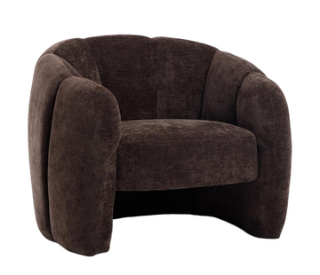 Bronx71 Sessel Lois Samt braun