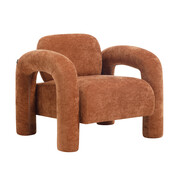 Bronx71 Sessel Tess Samt Ocker