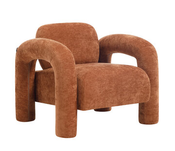 Bronx71 Sessel Tess Samt Ocker