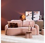 2,5-Sitzer Sofa Vienna Chenille rosa