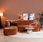 Bronx71 Ecksofa Vienna Chenille terrakotta links