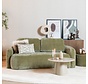 2,5-Sitzer Sofa Vienna Chenille grün