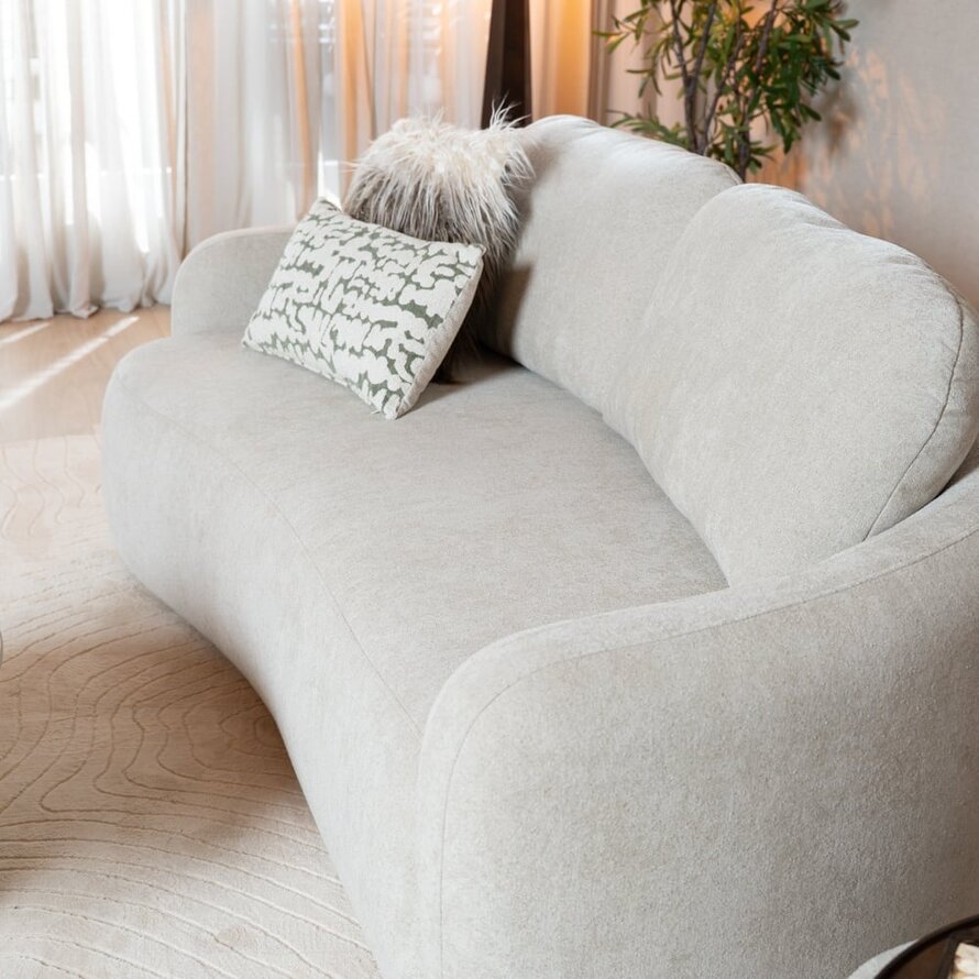 2,5-Sitzer Sofa Vienna Chenille beige