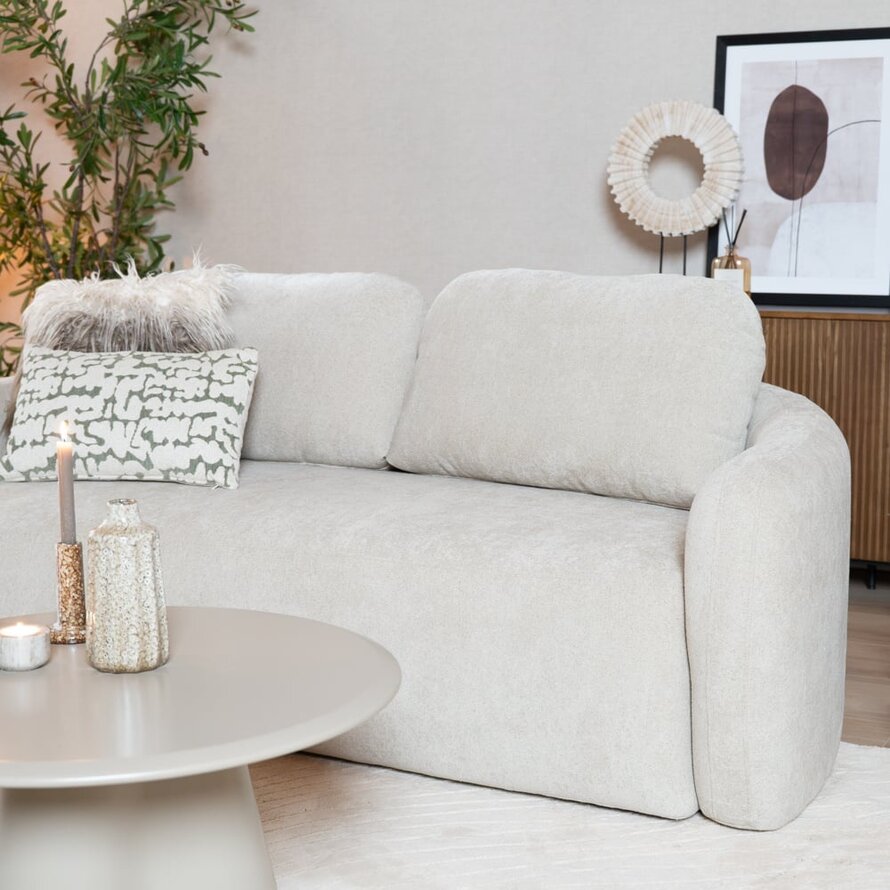 2,5-Sitzer Sofa Vienna Chenille beige