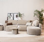 Bronx71 Ecksofa Vienna Chenille taupe rechts