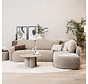 Ecksofa Vienna Chenille taupe rechts