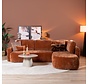 Ecksofa Vienna Chenille terrakotta rechts