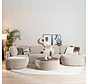 U-Sofa Vienna 6-Sitzer Chenille taupe