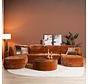 U-Sofa Vienna 6-Sitzer Chenille terrakotta