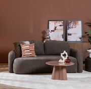 Bronx71 2,5-Sitzer Sofa Vienna Chenille braun