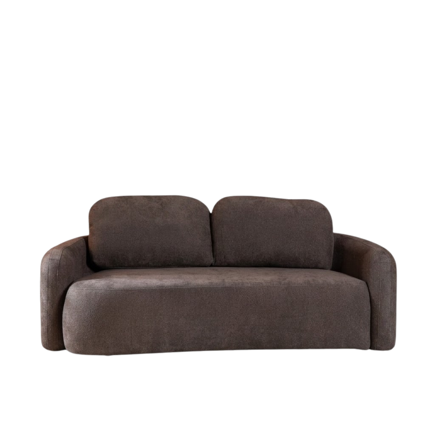 2,5-Sitzer Sofa Vienna Chenille braun