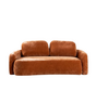 2,5-Sitzer Sofa Vienna Chenille terrakotta