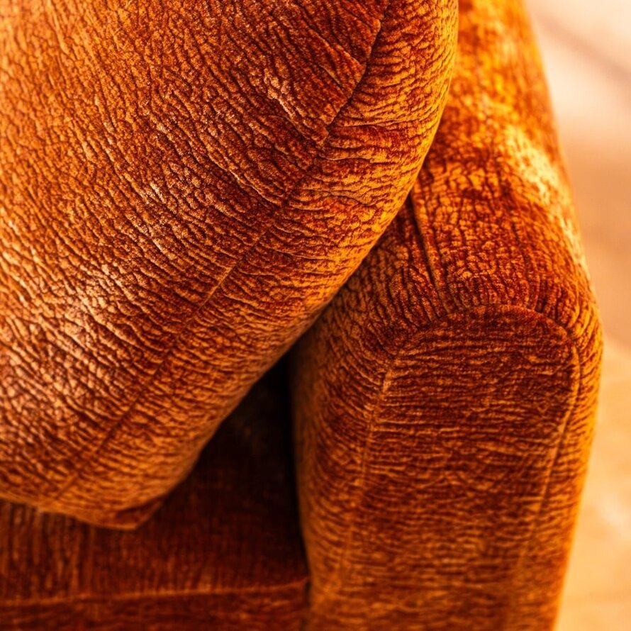 Chaiselongue Vienna Chenille terrakotta links