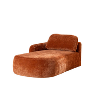 Bronx71 Chaiselongue Vienna Chenille terrakotta links