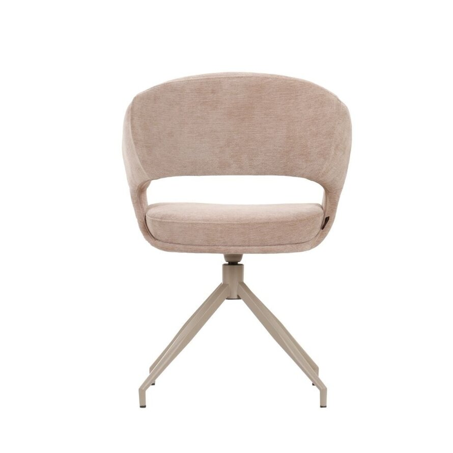 Stuhl Suzie Samt beige