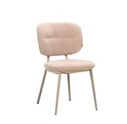 Bronx71 Stuhl Rosa Samt beige