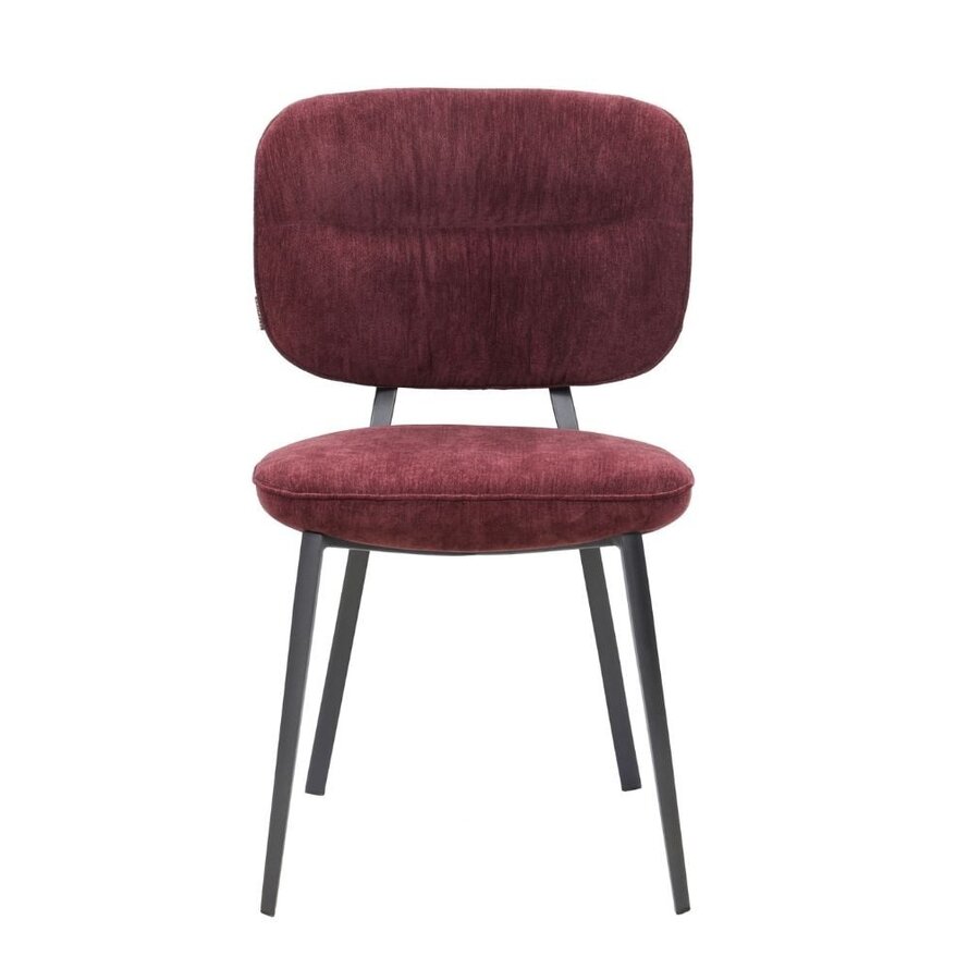 Stuhl Rosa Samt lila