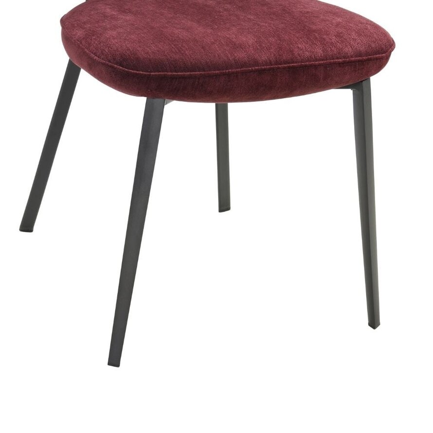 Stuhl Rosa Samt lila