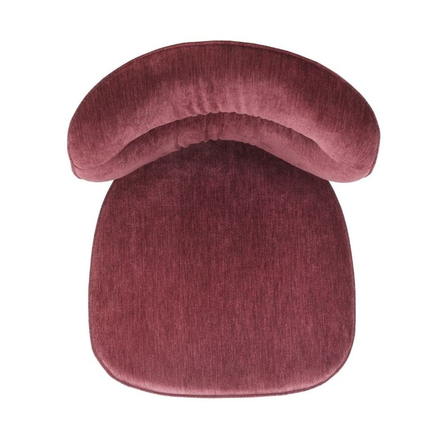 Stuhl Rosa Samt lila