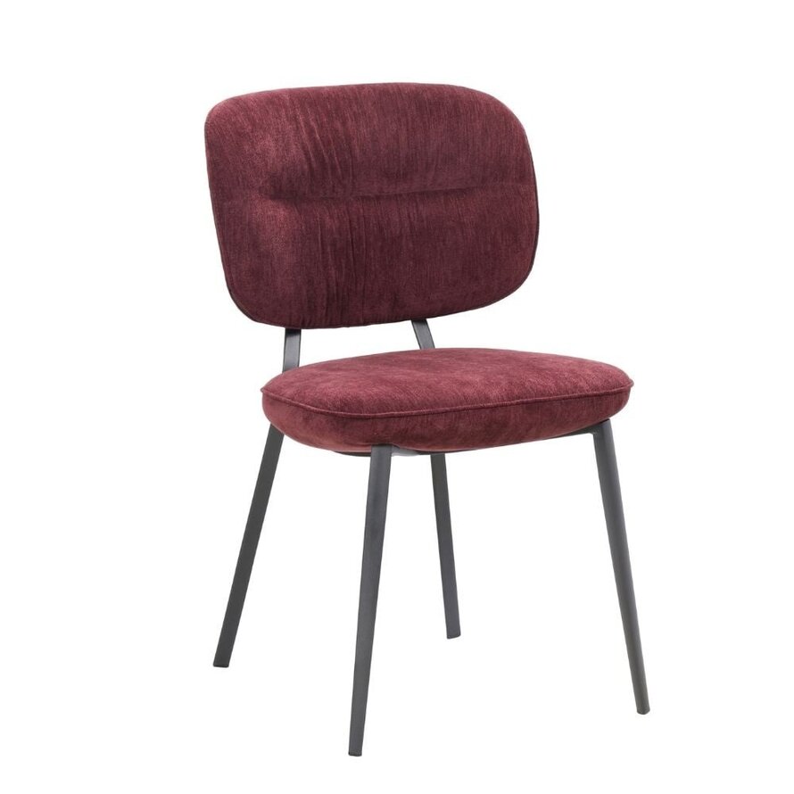 Stuhl Rosa Samt lila