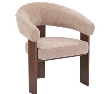 Bronx71 Sessel Liva Samt beige