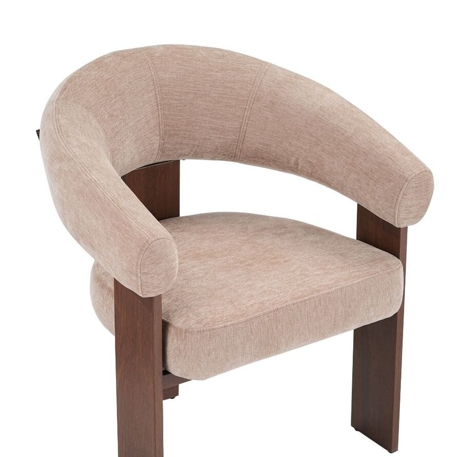Sessel Liva Samt beige