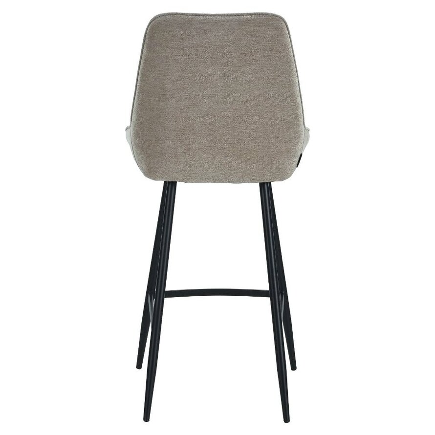 Barhocker Lynn Samt beige 71 cm