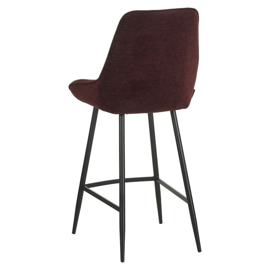 Barhocker Lynn Samt lila 71 cm