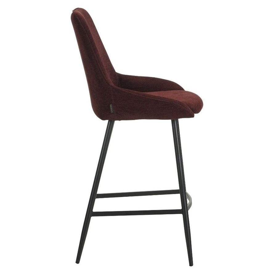 Barhocker Lynn Samt lila 71 cm