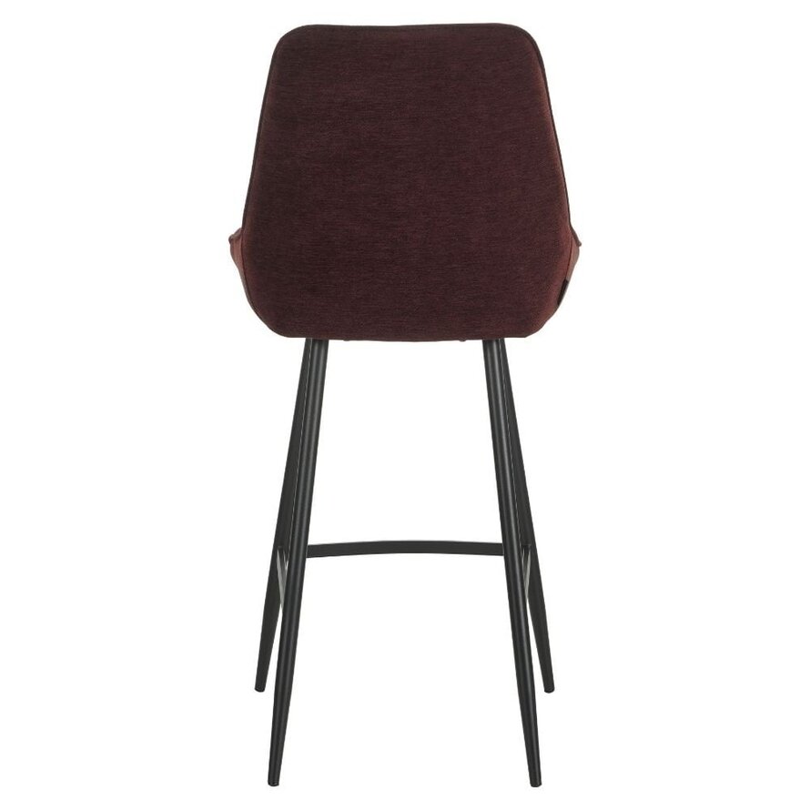 Barhocker Lynn Samt lila 71 cm