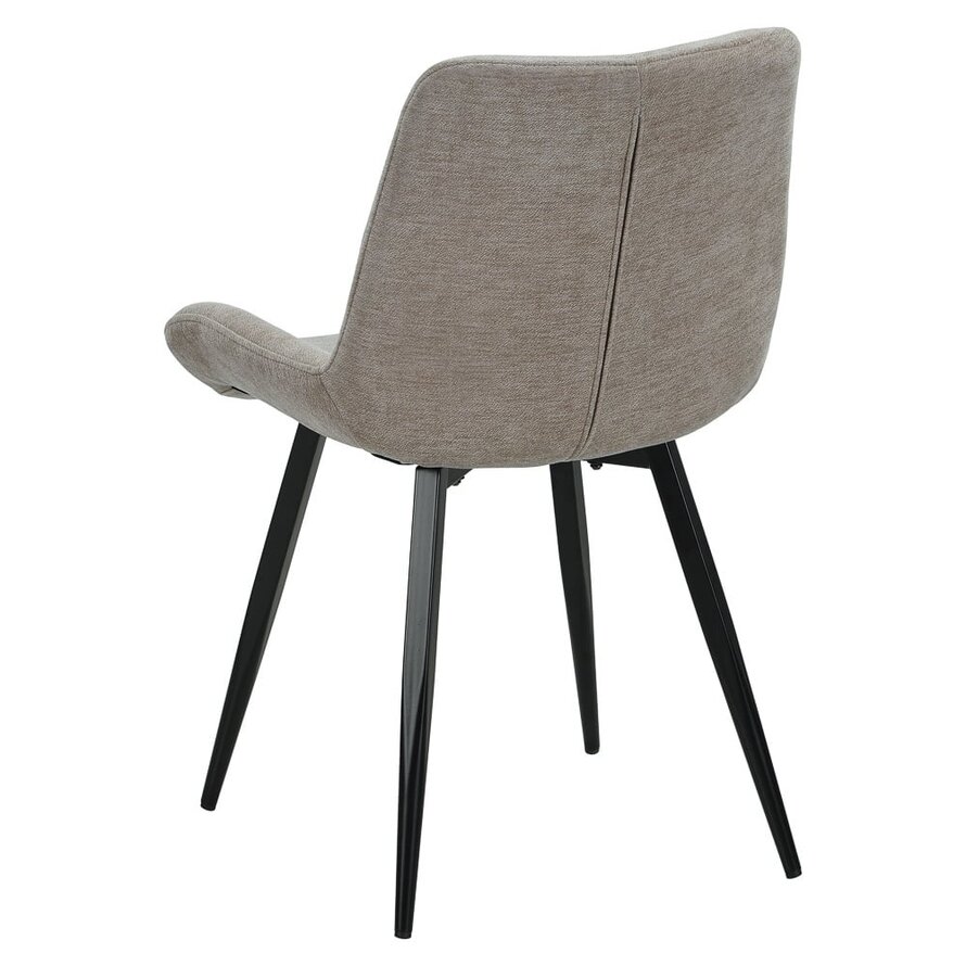 Stuhl Vic Samt beige