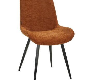 Bronx71 Stuhl Vic Samt ocker