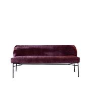 Bronx71 Esszimmerbank Momo Chenille Lila 155 cm