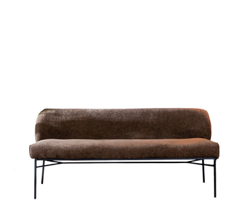 Bronx71 Esszimmerbank Momo Chenille Mocha 155 cm
