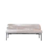 Bronx71 Esszimmerbank Momo Chenille Sand 220 cm