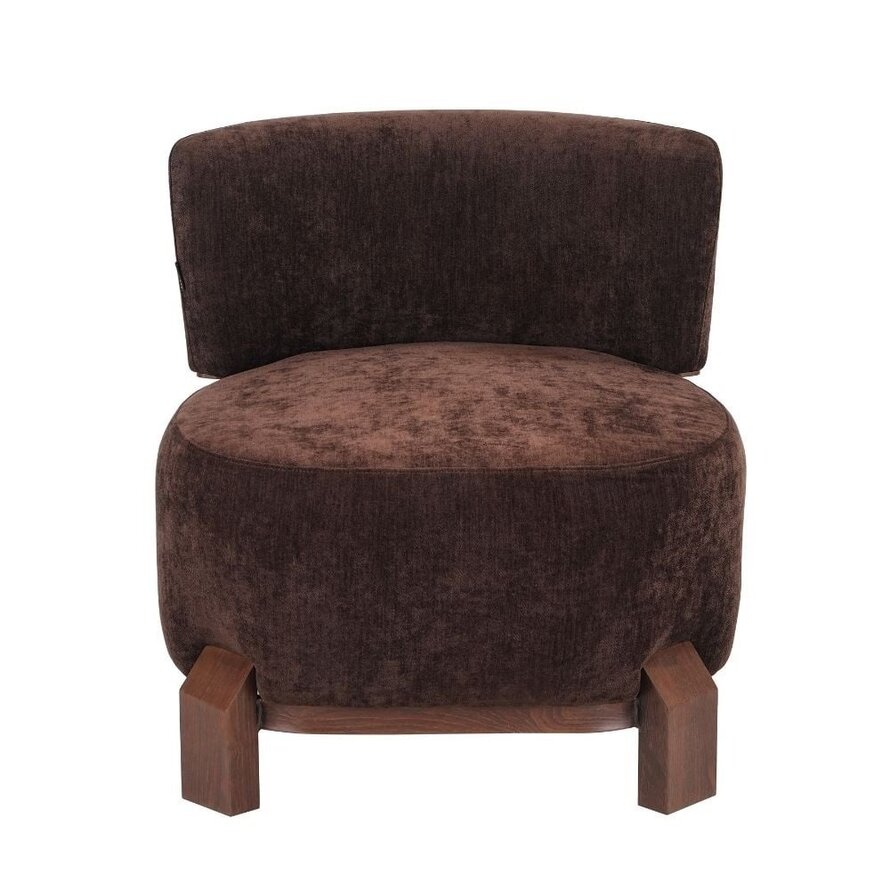 Sessel Bliss Samt braun