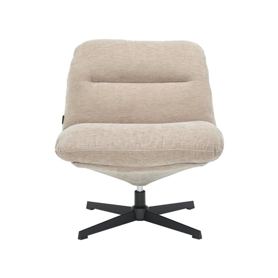Sessel Sara drehbar Samt beige