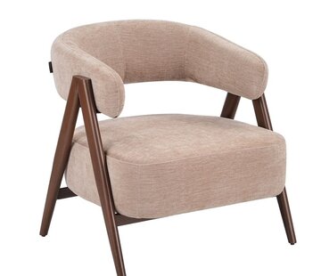 Bronx71 Sessel Yasmin Samt beige