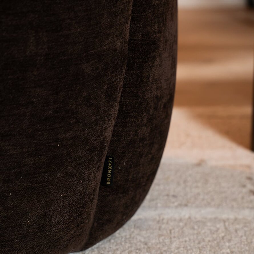 Sessel Lois Samt braun