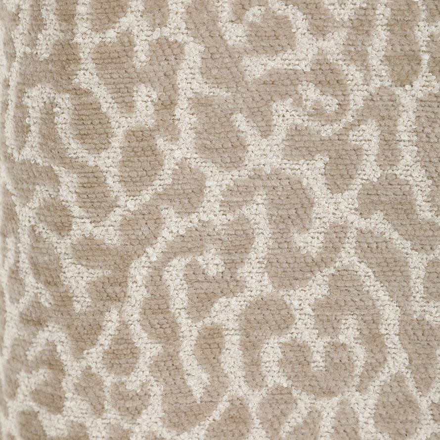 Sessel Jolie Samt taupe Leo-Print