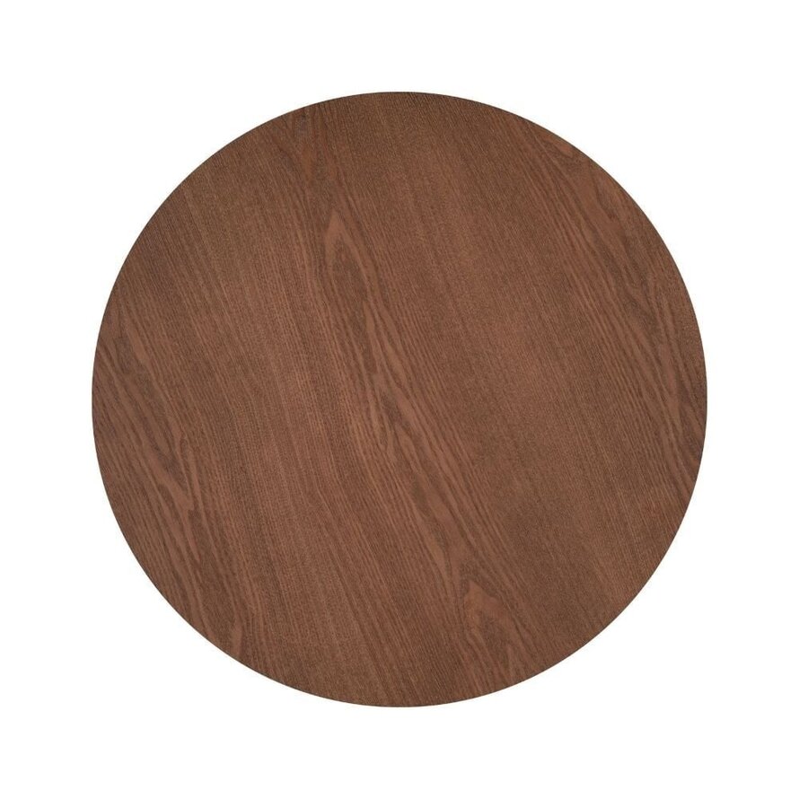 Couchtisch Aya ø68 cm Eiche dunkel
