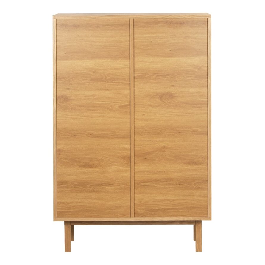 Wandschrank Mats Eiche hell 90 x 140 cm