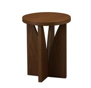 Bronx71 Beistelltisch Miami ø35 cm Eiche dunkel