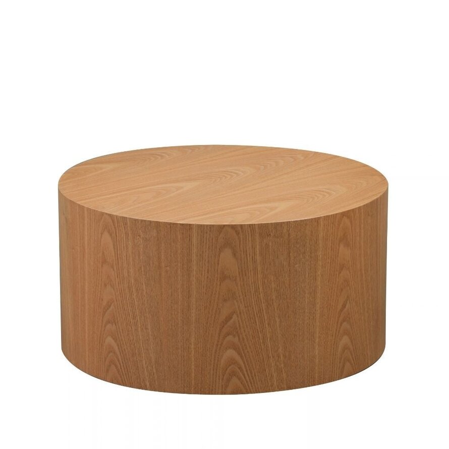 Couchtisch Set Ontario Ø55 / Ø80 cm Eiche hell