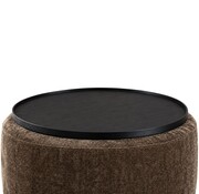 Bronx71 Tablett Helena rund ø89 cm Eiche schwarz
