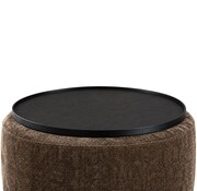 Bronx71 Tablett Helena rund ø59 cm Eiche schwarz