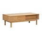 Couchtisch Mats Eiche hell 120 x 40 cm