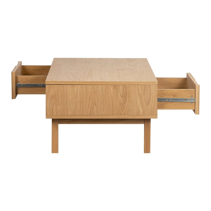 Couchtisch Mats Eiche hell 120 x 40 cm